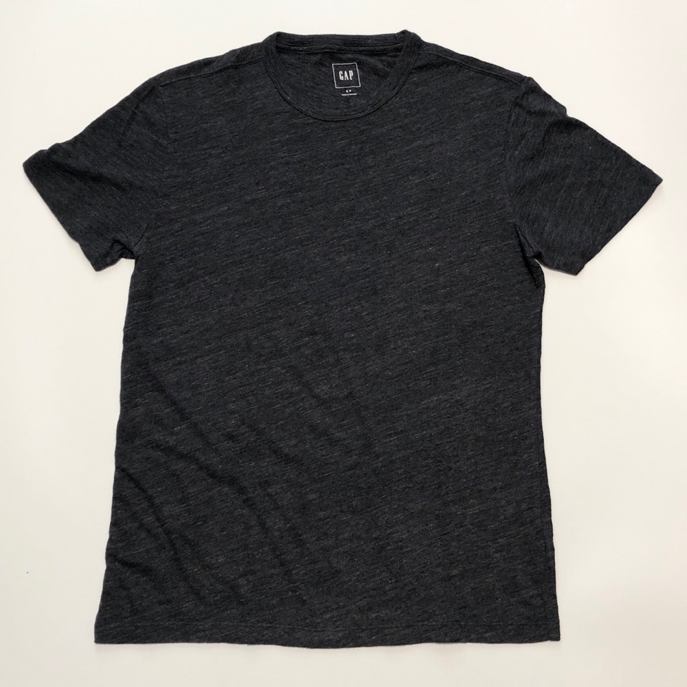 GAP NAVY SLUB KNIT T-SHIRT
